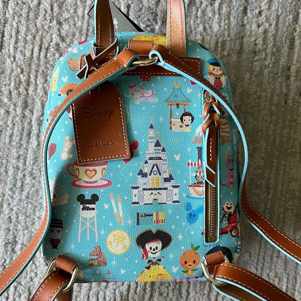 NWT RARE Dooney & Bourke Disney World Jerrod Maruyama Walk In The Park Backpack